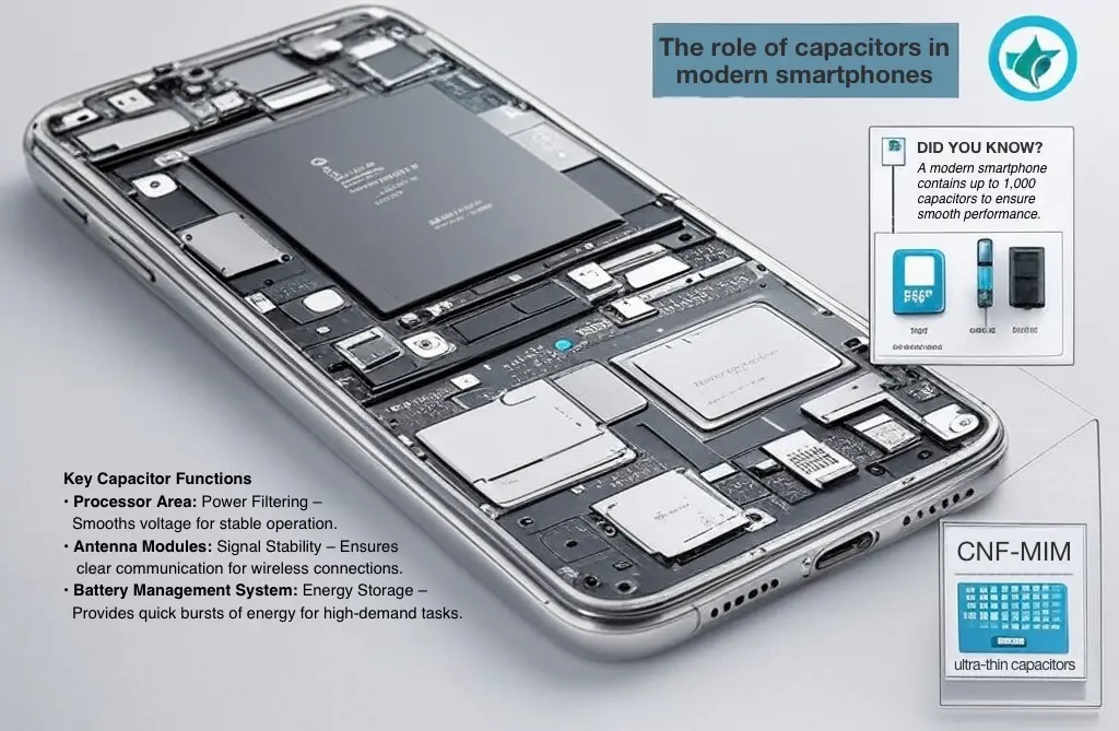 The role of capacitors in modern smartphones